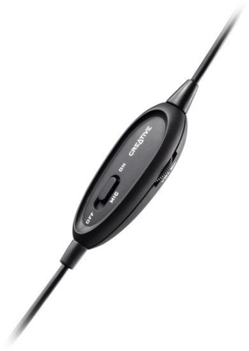 Купить Наушники с микрофоном Creative Sound Blaster Blaze черный/красный (2.5м) мониторы (оголовье) в Липецке фото 2