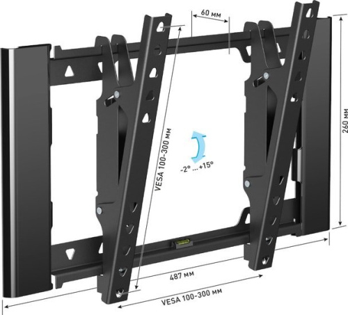 Купить Кронштейн Holder LCD-T3929 (черный) в Липецке фото 3