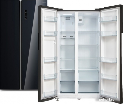 Холодильник Бирюса SBS 587 BG черный (двухкамерный) в Липецке
