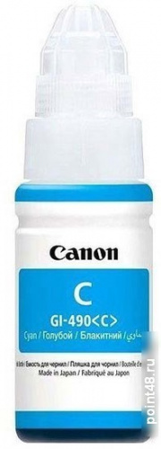 Купить Картридж ориг. Canon GI-490C Cyan голубой для PIXMA G1400/2400/3400 (7000стр) в Липецке фото 2