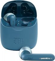 Купить Гарнитура вкладыши JBL T225 TWS синий беспроводные bluetooth в ушной раковине (JBLT225TWSBLU) в Липецке
