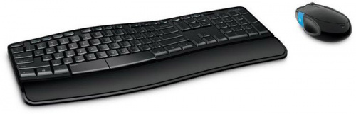 Купить Клавиатура + мышь Microsoft L3V-00017 клав:черный мышь:черный/синий USB беспроводная в Липецке фото 2