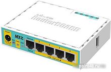 Купить Роутер MikroTik hEX PoE lite (RB750UPR2) 10/100BASE-TX белый в Липецке