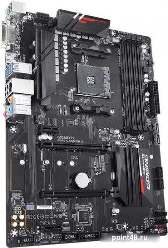 Материнская плата Gigabyte B450 GAMING X Soc-AM4 AMD B450 4xDDR4 ATX AC`97 8ch(7.1) GbLAN RAID+DVI+HDMI фото 2