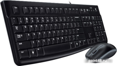 Купить Комплект LOGITECH MK120, USB, проводной, черный в Липецке фото 2