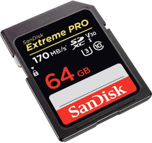 Купить Карта памяти SanDisk Extreme PRO SDXC SDSDXXY-064G-GN4IN 64GB в Липецке фото 2
