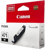 Купить Картридж струйный Canon CLI-471BK 0400C001 черный для Canon MG5740/MG6840/MG7740 в Липецке