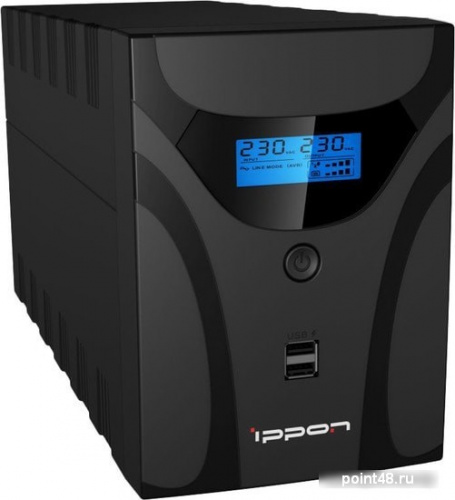 Купить Источник бесперебойного питания Ippon Smart Power Pro II Euro 1200 720Вт 1200ВА черный в Липецке