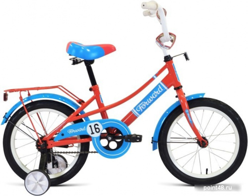 Купить Детский велосипед Forward Azure 16 2022 (коралловый/голубой) в Липецке на заказ