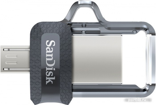 Купить Флеш Диск Sandisk 16Gb Ultra Dual drive SDDD3-016G-G46 USB3.0 черный в Липецке