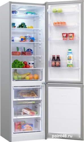 Холодильник Nordfrost NRB 154 332 серебристый металлик (двухкамерный) в Липецке фото 2