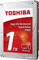 Жесткий диск Toshiba SATA-III 1Tb HDWD110UZSVA P300 (7200rpm) 64Mb 3.5