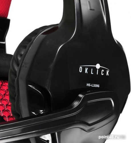Купить Наушники с микрофоном Oklick HS-L320G черный (2.2м) мониторы (оголовье) в Липецке фото 3