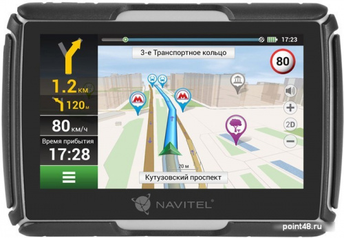 Навигатор Автомобильный GPS Navitel G550 Moto 4.3 480x272 8Gb microSD черный Navitel