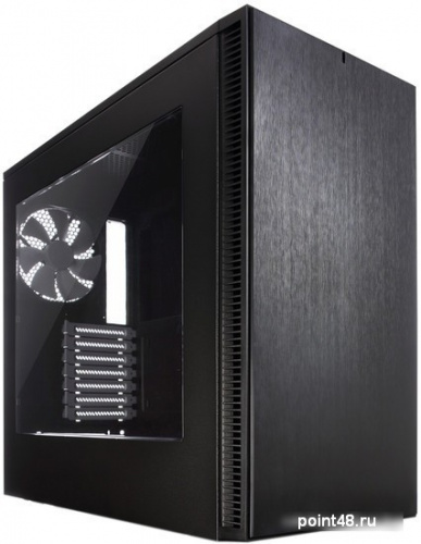 Корпус Fractal Design Define S черный/черный w/o PSU ATX 9x120mm 9x140mm 1x180mm 2xUSB3.0 audio bott PSU