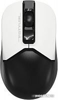 Купить Мышь A4Tech Fstyler FG12 Panda белый/черный оптическая (1200dpi) беспроводная USB (3but) в Липецке