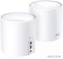 Купить Wi-Fi система TP-Link Deco X60 V2 (2 шт.) в Липецке