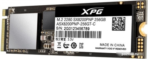 Накопитель SSD A-Data PCI-E x4 256Gb ASX8200PNP-256GT-C XPG SX8200 Pro M.2 2280 фото 3