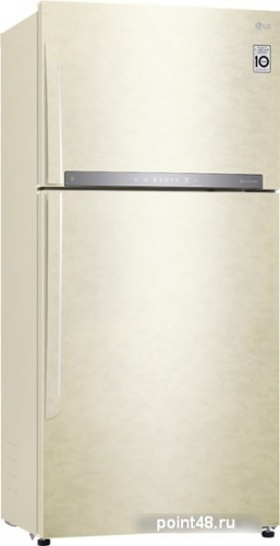Холодильник LG GR-H802HEHZ бежевый (двухкамерный) в Липецке фото 3