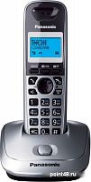Купить Беспроводной телефон PANASONIC KX-TG2511RUM, серый металлик и черный в Липецке