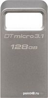 Купить Флеш Диск Kingston 128Gb DataTraveler Micro 3.1 DTMC3/128GB USB3.1 серебристый в Липецке