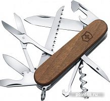 Купить Нож перочинный Victorinox Huntsman Wood (1.3711.63) 91мм 13функций дерево карт.коробка в Липецке