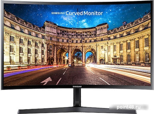 Купить Монитор Samsung 23.5  C24F396FHI черный VA LED 16:9 HDMI матовая 250cd 178гр/178гр 1920x1080 D-Sub FHD 3.3кг в Липецке