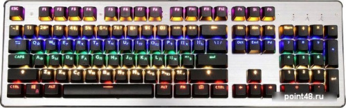 Купить Клавиатура Оклик 970G Dark Knight механическая черный/серебристый USB for gamer LED в Липецке