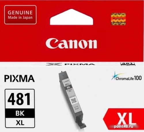 Купить Картридж струйный Canon CLI-481XL BK 2047C001 черный (8.3мл) для Canon Pixma TS6140/TS8140TS/TS9140/TR7540/TR8540 в Липецке