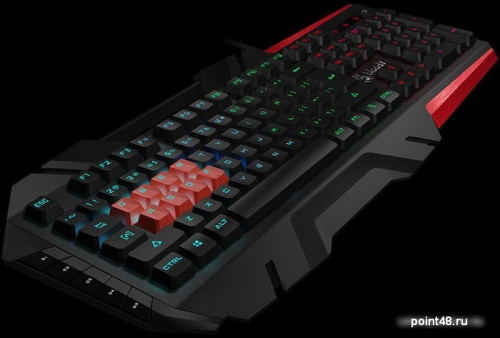 Купить Клавиатура A4 Bloody B3590R механическая черный/красный USB for gamer LED в Липецке фото 3