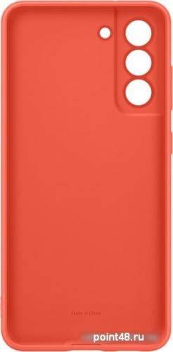 Чехол (клип-кейс) Samsung для Samsung Galaxy S21 FE Silicone Cover розовый (EF-PG990TPEGRU) в Липецке фото 2