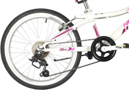 Купить Детский велосипед Novatrack Alice 6.V 2021 20SH6V.ALICE.WT21 (белый) в Липецке на заказ фото 3
