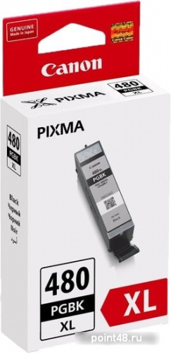 Купить Картридж струйный Canon PGI-480XL PGBK 2023C001 черный (18.5мл) для Canon Pixma TS6140/TS8140TS/TS9140/TR7540/TR8540 в Липецке фото 2