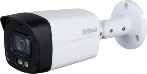 Купить Камера видеонаблюдения Dahua DH-HAC-HFW1239TLMP-LED-0360B 3.6-3.6мм HD-CVI цветная корп.:белый в Липецке