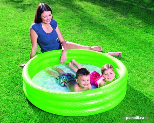 Купить Надувной бассейн Bestway 51024 (102х25) (зеленый) в Липецке фото 3