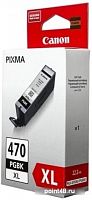 Купить Картридж струйный Canon PGI-470XLBK 0321C001 черный для Canon Pixma iP7240/MG6340/MG5440 в Липецке