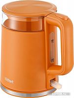 Купить Чайник электрический Kitfort KT-6124-4 1.2л. 2200Вт оранжевый (корпус: пластик) в Липецке
