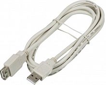 Купить Кабель-удлинитель USB2.0 Ningbo USB A (m)/USB A (f) 3м (USB2.0-AM-AF-3-BR) в Липецке