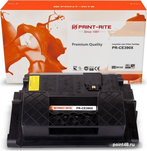 Купить Картридж Print-Rite PR-CE390X (аналог HP CE390X) в Липецке