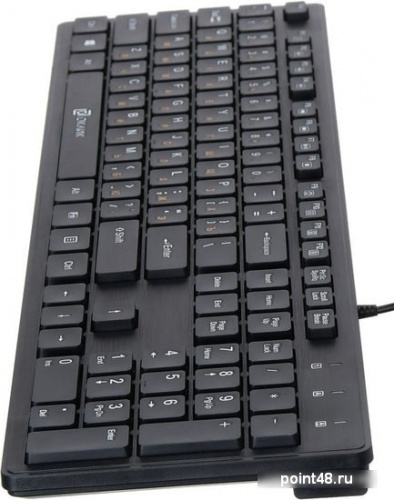 Купить Клавиатура Oklick 500M черный USB slim Multimedia в Липецке фото 3