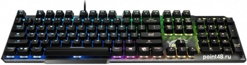 Купить Клавиатура MSI GK50 ELITE RU механическая черный USB Multimedia for gamer LED в Липецке фото 2