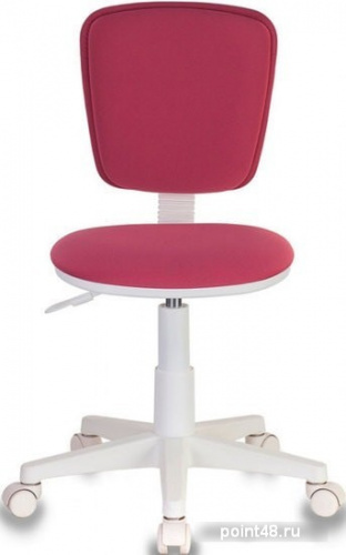 Кресло детское Бюрократ CH-W204NX/26-31 розовый 26-31 (пластик белый) фото 2