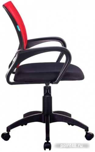 Кресло Бюрократ CH-695NLT красный TW-35N сиденье черный TW-11 сетка/ткань крестовина пластик фото 3