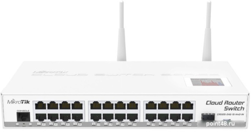 Купить Коммутатор MikroTik CRS125-24G-1S-2HND-IN 24G 1SFP управляемый в Липецке