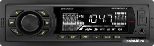 Автомагнитола Soundmax SM-CCR3073F 1DIN 4x45Вт в Липецке от магазина Point48