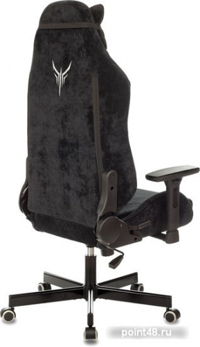 Кресло игровое Knight N1 Fabric черный Light-20 с подголов. крестовина металл фото 3