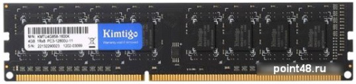 Оперативная память Kimtigo 8ГБ DDR3 1600 МГц KMTU8GF581600