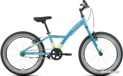 Купить Детский велосипед Forward Comanche 20 1.0 2022 (голубой/желтый) в Липецке на заказ