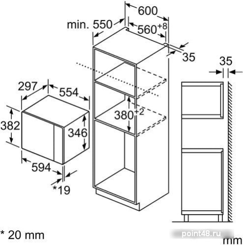 Микроволновая печь Bosch BFL524MB0 в Липецке фото 3