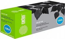 Купить Картридж лазерный Cactus CS-W1106 black ((1000стр.) для HP Laser 107a/107r/107w/135a MFP/135r MFP/13) (CS-W1106) в Липецке